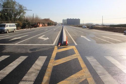 南外环三期,潘王路拓宽改造工程主体路面全部竣工了!